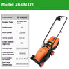 High Power Lithium Battery Garden Courtyard Hand-Pushed Electric Lawn Mower Silent Weeding Machine Lawn Trimmer Grass Cutter