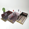 1 24 car garage model for Diecast Model Car Toy model parking Display Case PVC Parking Lot Model Simulation Parking Space Scene