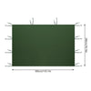 Garden Shade Top Oxford Cloth Outdoor Portable Without Canopy Top Frame Shade 3*2m Tent Shelter Waterproof Shelter Side Tents