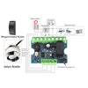 Access Control Kit Relay Access Controller Board + Mini Card Reader for Electric Lock System Wiegand 26-44& TM Card Reader Set