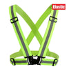 Highlight  Straps Adjustable Safety Vest Elastic Band For Adults and Children  Running Riding Clothing 12 Colors