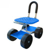 New Garden Work Artifact Agricultural Small Stool Mo bile Seat with Wheel Lazy Man Car Picking Rotating Tool Cart