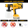 DEWALT Cordless Paint Sprayer 20V 1000ml Multi-Angle Spraying for Wall/Furniture Painting in Home DIY & Decoration Tasks