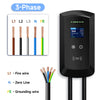 EV Charging Station 32A Electric Vehicle Car Charger EVSE Wallbox Wallmount 7.6/11/22KW Type2 Cable IEC62196 APP Control