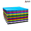 High Strength Automotive Modular Floor Motorcycle Floor Garage Mat 40x40CM Click Locked Drainage Mat