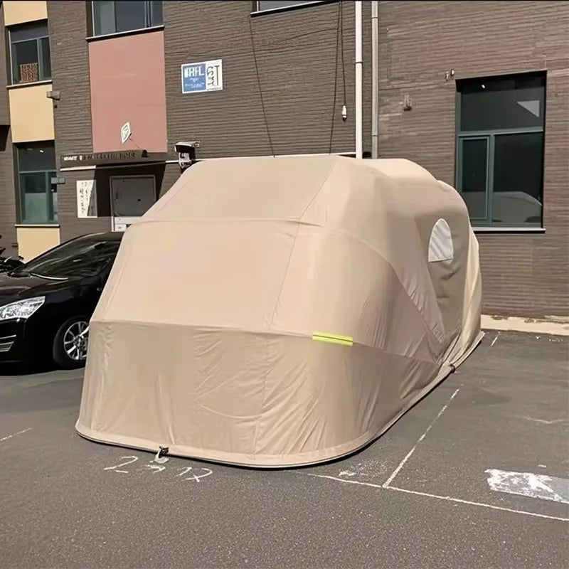 Portable Car Automatic Prefabricated Car Garage Parking Shed Garage Foldable Car Cover