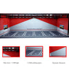 1/64 Car Garage Diorama Miniatures Models LED Lighting Double-Deck Model Car Garage Collection Display Gifts