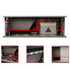 GFans 1/64 Car Garage Diorama Model Storage Display Box Small Garage Scene Acrylic Car Showroom Parking Lot Kids Xmas Gift Toys