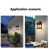 Outdoor Motion Sensor Solar Wall Light - IP65 Waterproof LED Safety Light for Patio, Deck, Porch, Barn & Balcony