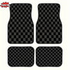 4pcs Car Floor Mats Set Black Absorbent Non-Slip Washable Polyester For SUVs Protection Car Interior Decor Washable Floor Mats
