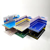 1 24 car garage model for Diecast Model Car Toy model parking Display Case PVC Parking Lot Model Simulation Parking Space Scene
