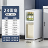 Multi-Tier Gap Storage Organizer Rack Ultra-Narrow Floor Storage Cabinet for Kitchen Bathroom Side Cabinet Mobile Toilet