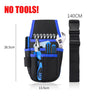 Tools Belt Bag 8 Internal Pockets Storage Organizer Pouch Electrician Screwdrivers Drills Professional Convenient Dedicated