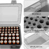 Battery Storage Case Battery Holder Holds 54 AA AAA Battery Storage Organizer for Garage Container Home Drawer Organization
