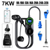 TAYNIU Electric Vehicle Charger with APP 7KW 32A 3.5KW 16A 80V-260V 5M Portable EV Charger for Electric Vehicles BYD Volvo