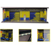 G FANS 1:64 Car Garage Models Shop Parking Building Led Diorama Building Scene Model with Lights Car Garage Diorama Scene Model