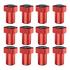 ABKJ-Workbench Dogs In 12 Pack, 3/4" Aluminum Alloy Bench Dog Clamp Featuring Non-Slip Pads For Woodworking, DIY Projects