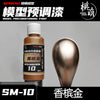 Paint Metallochrome Metal Water-Based Model Coloring Pre Adjustment Spray Paint Blythe Garage Kit Trendy Play DIY 30ML