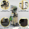 Storage Rack Rakes Shovels Rack Garden Tool Organizer Stable Utility Rack Easy to Install Garage Tool