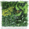 50x50cm 3d Artificial Plant Panel Plastic Outdoor Green Lawn Diy Home Decor Wedding Backdrop Garden Grass Wall Flower Wall