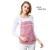 Electromagnetic radiation protective clothes metal fiber maternity apron EMR shielding wearing inside pregnant woman clothing