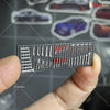1:64 Motorcycle Painting Lift Maintenance Garage Model Modification  Car Repair Accessories Tool Wall Hole Plate Model Scene