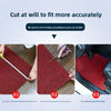 Waterproof Car Floor Mats - Self-Cut Universal Driver & Passenger Side | Wire Loop Non-Slip Foot Pedal Liners