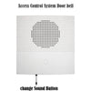 Wired Door Bell DC 12V Vocal Wired Doorbell Welcome Door Bell For Security Access Control System