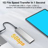 M.2 NGFF SSD Case M2 Solid-State Hard Drive Box SATA SSD Hard Disk Cases External Housing for 2230/2242/2260/2280 M.2 SSD Case