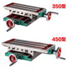 Mini DIY Workbench Multifunctional Milling Machine Working Slide Table Vise Fixture Adjustment Worktable