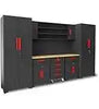 Factory Direct Sale Garage Tool Cabinet Car Repair Tool Cabinet Drawer Handle Tools Cabinet for Workshop Car Detailing Shop