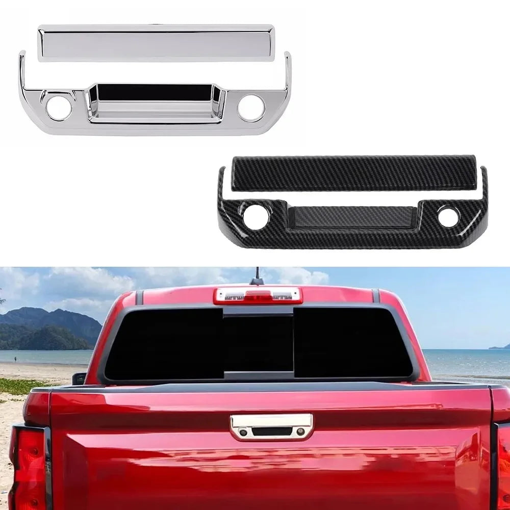 For Chevrolet Colorado GMC Canyon 2023 2024 2025 Car Tailgate Rear Trunk Door Handle Trim Cover Decoration Accessories Auto Part