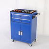 Jiezhida Industrial Garage Storage Cabinets With Tools Workshop Trolley Tool Cabinet With 4 Wheels