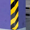 Garage Wall Protector Self Adhesive Reflective Wall Edge Protector Car Doors Reflective Bumper Striped Corner Column Protector