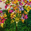 Garden Summer External Solar Lights Eternal Flower Sunflower LED Solar Lawn Lamp Festival Outdoor Wedding Camping Party Decor