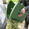 Handheld gardening rake, convenient for cleaning up debris in the yard and lawn, indoor and outdoor gardening supplies.