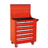 Jiezhida Industrial Garage Storage Cabinets With Tools Workshop Trolley Tool Cabinet With 4 Wheels