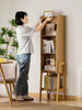 Small bookshelves for home Floor storage shelves bookcases living room wall utility cabinet office multi-layer display cabinets