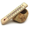 Garden House Office Indoor Wood Garage Logger Direct Reading Type Thermometers Wall-mounted