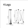 Foldable 4-6 Leg Workbench Work Sawhorse Spider Leg Stainless Steel Portable Support Quick Telescopic Workbench With Carry Bag