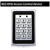 5YOA Metal Keypad Reader LED Backlight RFID 125khz For Access Control System Proximity Card Standalone User Door Lock Entry