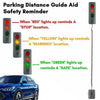 Parking Warning Alarm Distance Stop Aid Anti Collision Garage Smart Parking Device with Three Colors Light Battery Operated