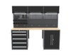 Factory Direct Sale Garage Tool Cabinet Car Repair Tool Cabinet Drawer Handle Tools Cabinet for Workshop Car Detailing Shop