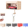 Car Garage Key Holder With Opening Door Space-saving Key Rack Durable For Vehicle Enthusiasts Creative Gift Key Storage Supplies