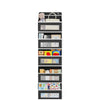 5-Shelf Hanging Storage Organizer - Behind Door, Anti-Tilt, 5 Large Capacity Pockets, Suitable for Bedroom, Bathroom