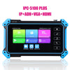WSDCAM IPC Tester 8MP AHD/CVI/TV/SDI CCTV Tester with HDMI VGA Input 5in CCTV Monitor for IP Camera Tester CFTV Tester