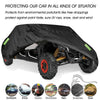 4-6 Seaters RZR UTV Covers Waterproof Outdoor Heavy Duty Fadeless Oxford Cloth Windproof All Weather Covers Accessories