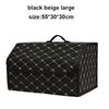 Car storage box car trunk storage storage box leather storage box box folding multi-functional car supplies travel outing