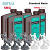 SUNLU 5KG Standard Resin 405nm LCD Printer Photon Curing Good Precision Smooth Surface Low Odor Model Garage Kit Printing
