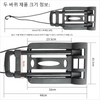 2/4-wheel foldable trolley truck, portable shopping cart, household grocery truck, small cart, garden cargo truck